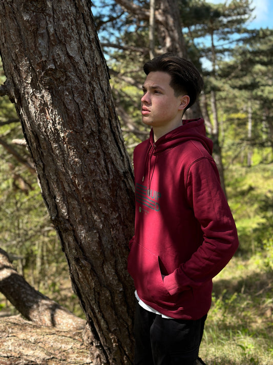 BQP Hoodie Burgundy